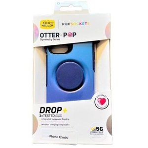 OtterBox Purple POP Symmetry Cellphone Case for iPhone 12 Mini-Drop Tested
